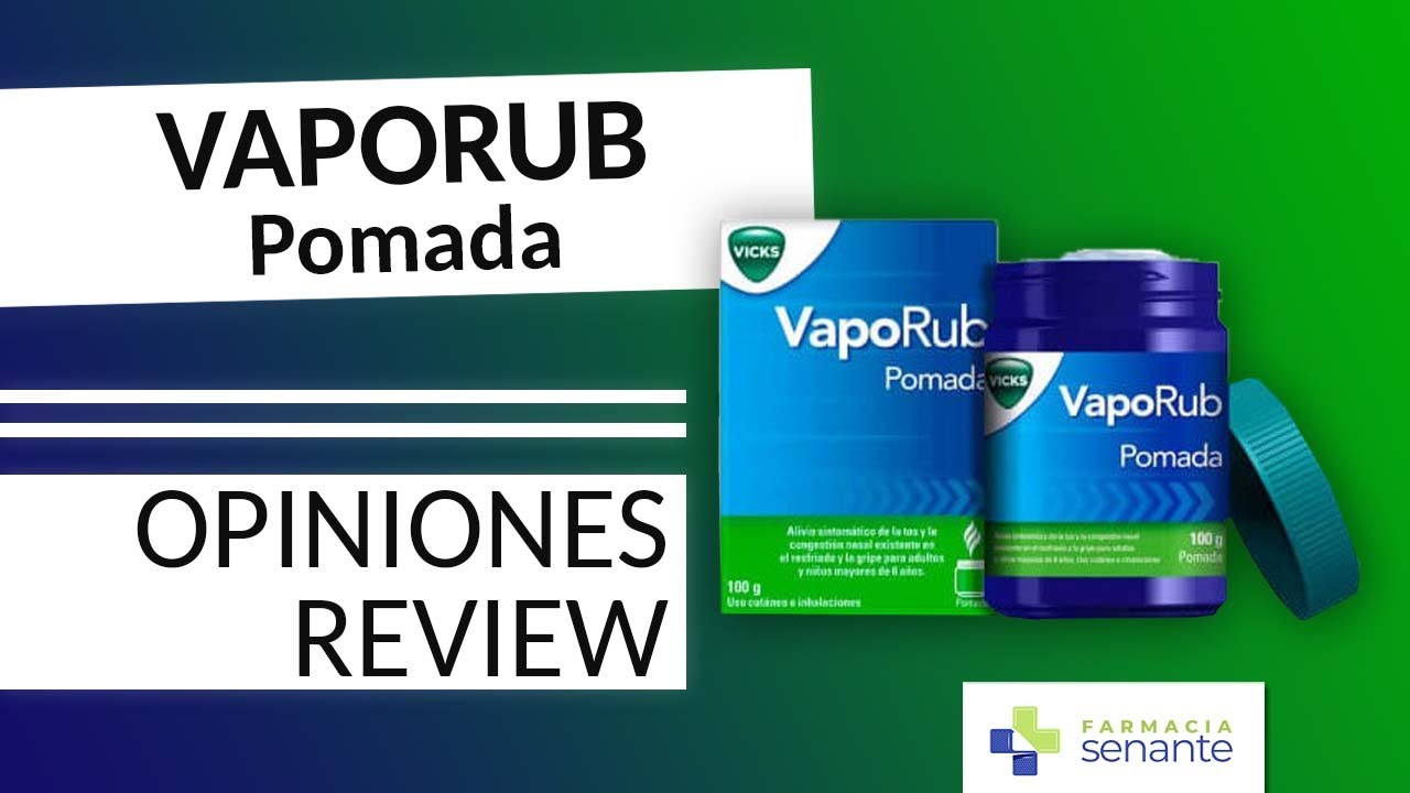 Vick vaporub para ojos de pescado como se usa